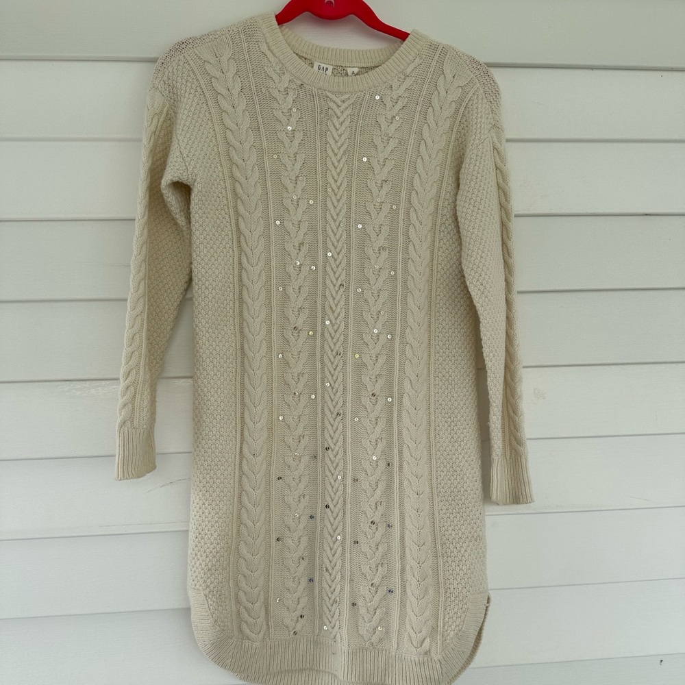 Cable-Knit sweater dress